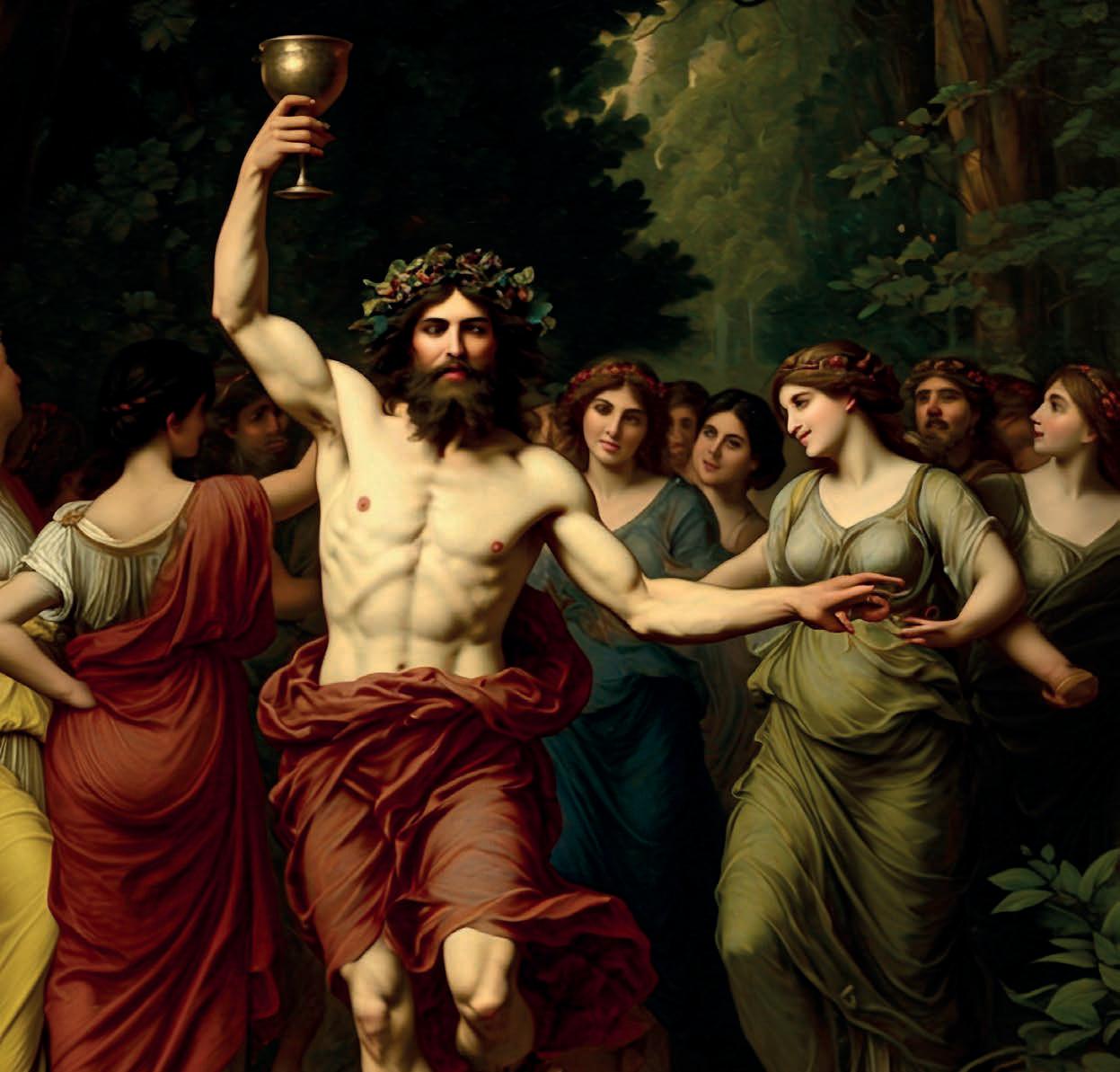 Dionisos: El dios del cambio y la transgresión Aparentemente frívolo, pero en realidad profundo y necesario