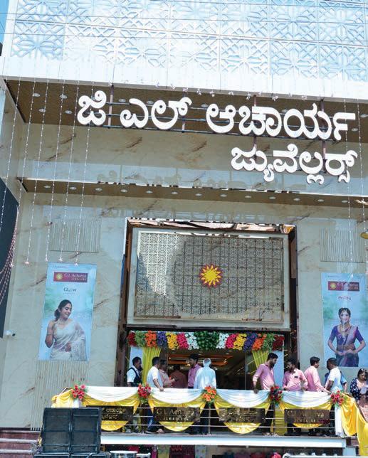 GL Acharya Jewellers recently opened its newly renovated store at Hassan, Karnataka