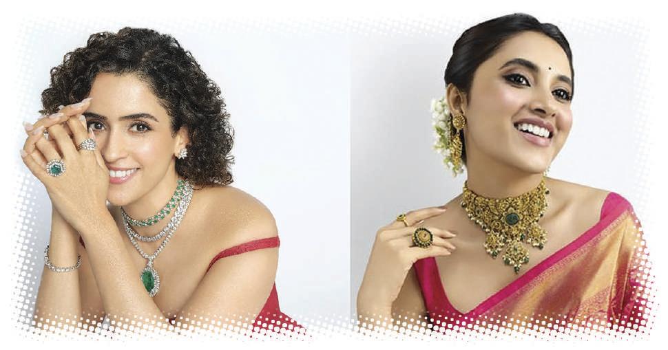 Kushals Fashion and Silver Jewellery shines bright with Sanya Malhotra as its Brand Ambassador in the North and Priyanka Mohan in the South