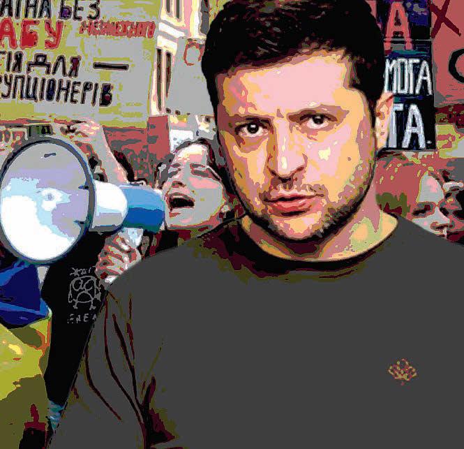 It's Ukraine vs Zelensky