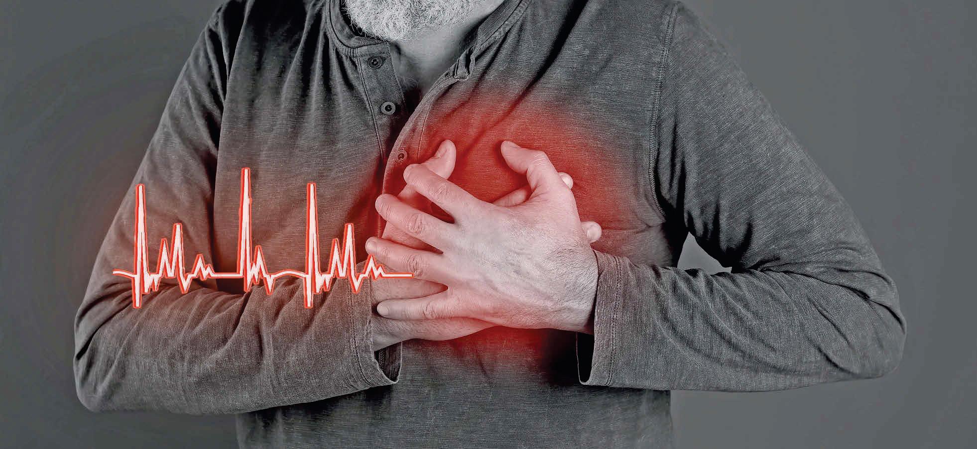 Recognising a heart attack early can save a life