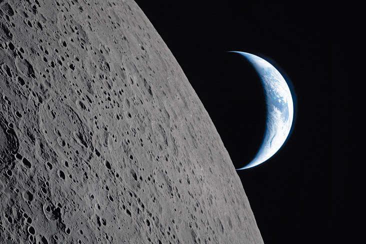 To the dark side of the moon
