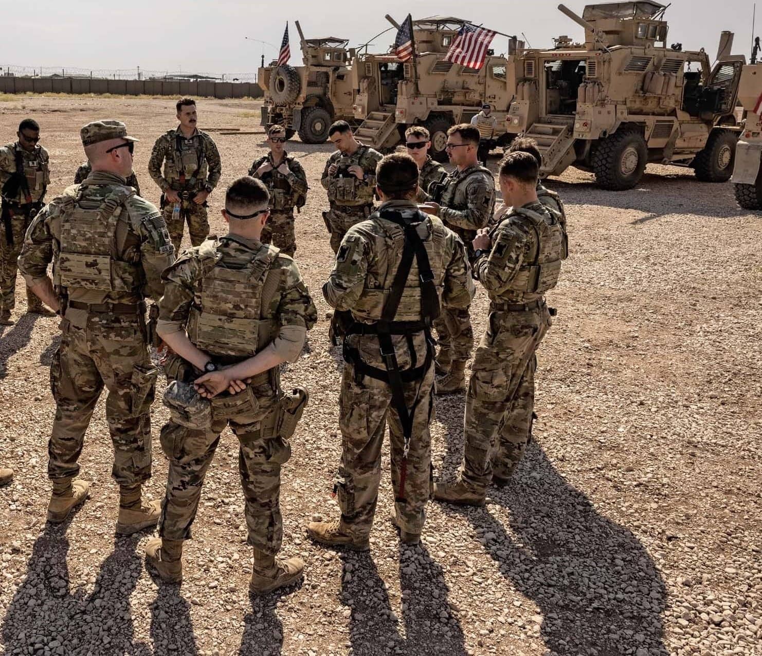 Troops Fight On in the Mideast