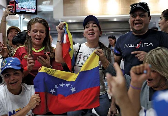 'IF HE GETS RID OF MADURO, WE'LL FORGIVE HIM'