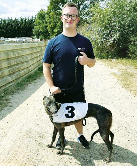 HOUNDS ARE THE STARS FOR GOLD MEDALLIST HARLEY