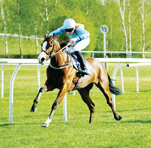 CHARLIE ON TRACK AND ON THE BALL