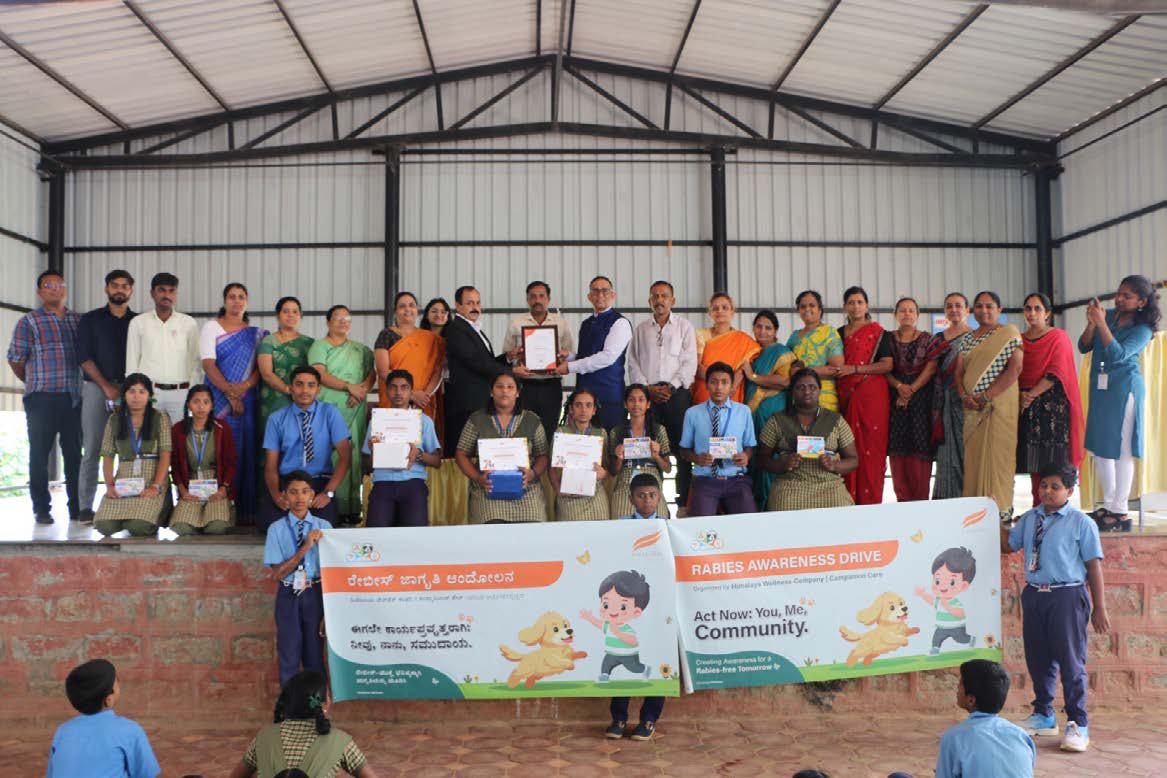 HIMALAYA WELLNESS COMPANY - ANIMAL HEALTH DIVISION ORGANIZING WORLD RABIES DAY AWARENESS DRIVE ACROSS INDIA