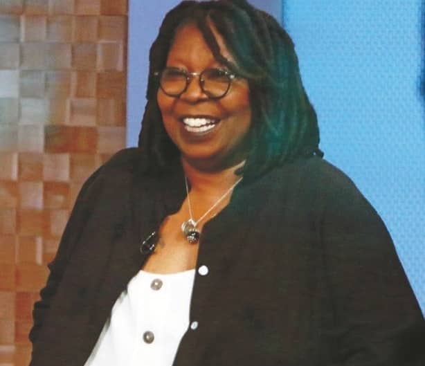 STRESSED-OUT WHOOPI PACKS ON 30 LBS!