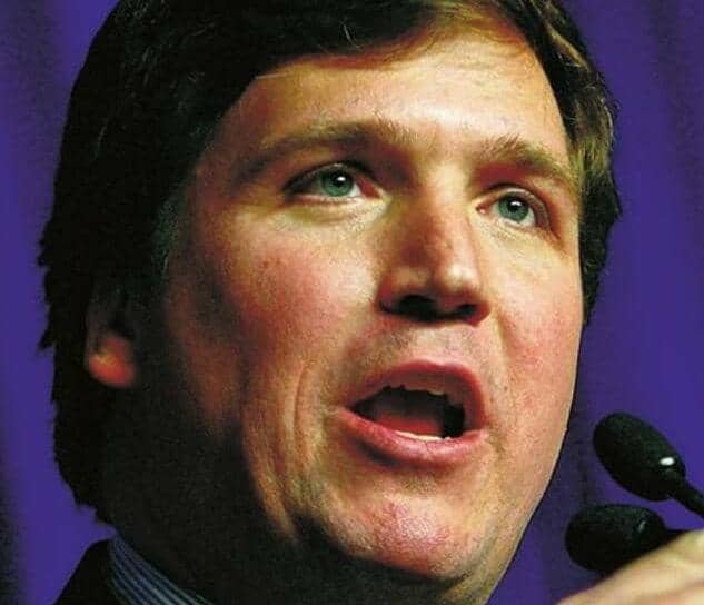 RANTING TUCKER FLAMING OUT!