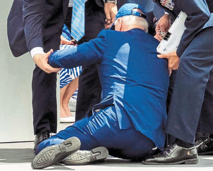 BIDEN AT DEATH'S DOOR