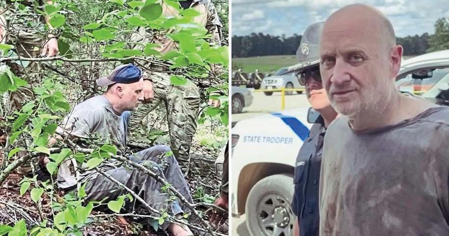 SICK EX-SHERIFF CUFFED AFTER BRAZEN PRISON BREAK