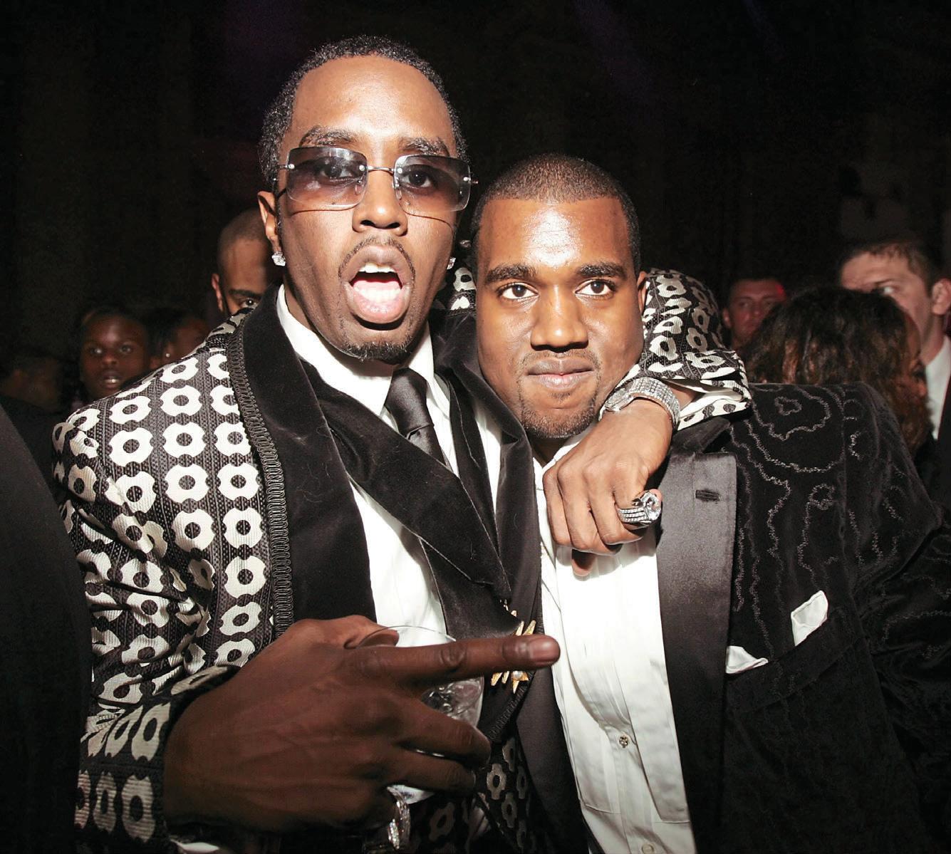 KANYE-COMBS BROMANCE