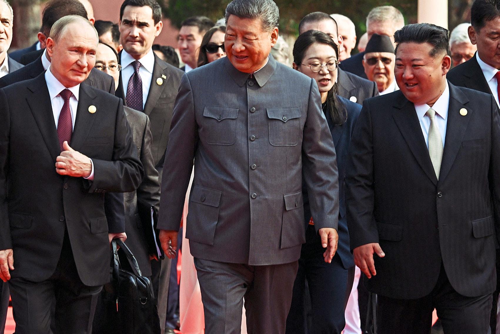 AXIS OF EVIL PLOTS TO TAKE OVER THE WORLD!