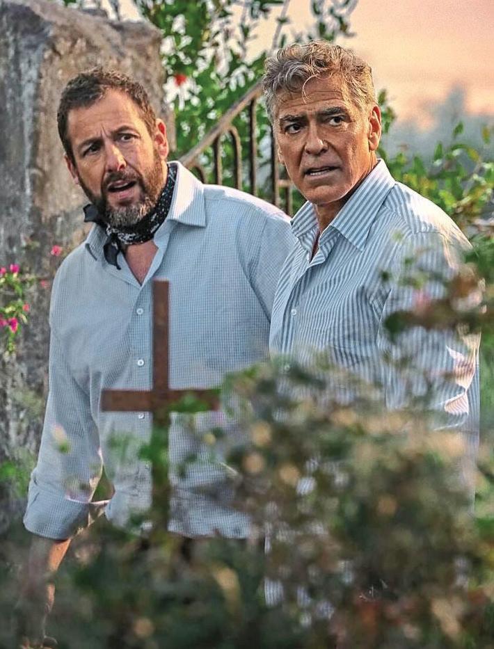 GEORGE PLAYS 2ND BANANA TO SANDLER