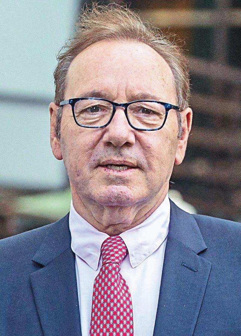 SPACEY ROCKED BY NEW SEX CLAIMS