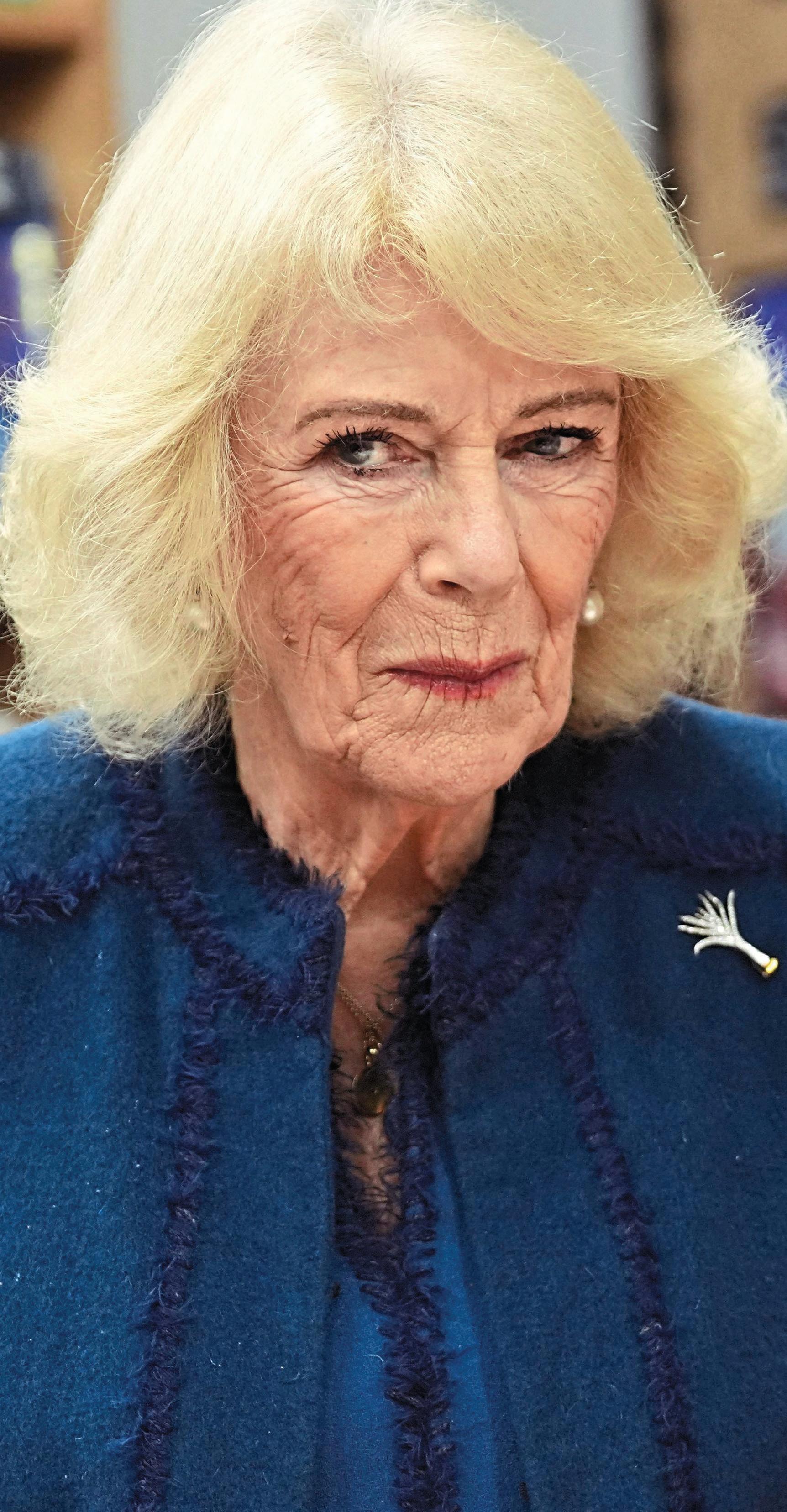 CAMILLA PREPARING FOR COMBAT!