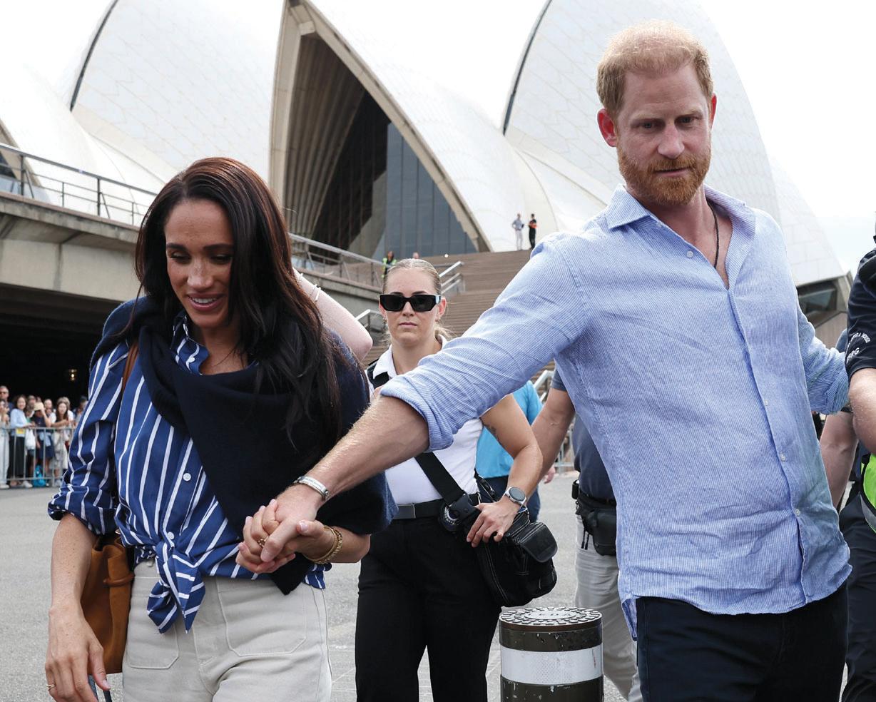 BATTERED SUSSEXES ESCAPING TO OZ!