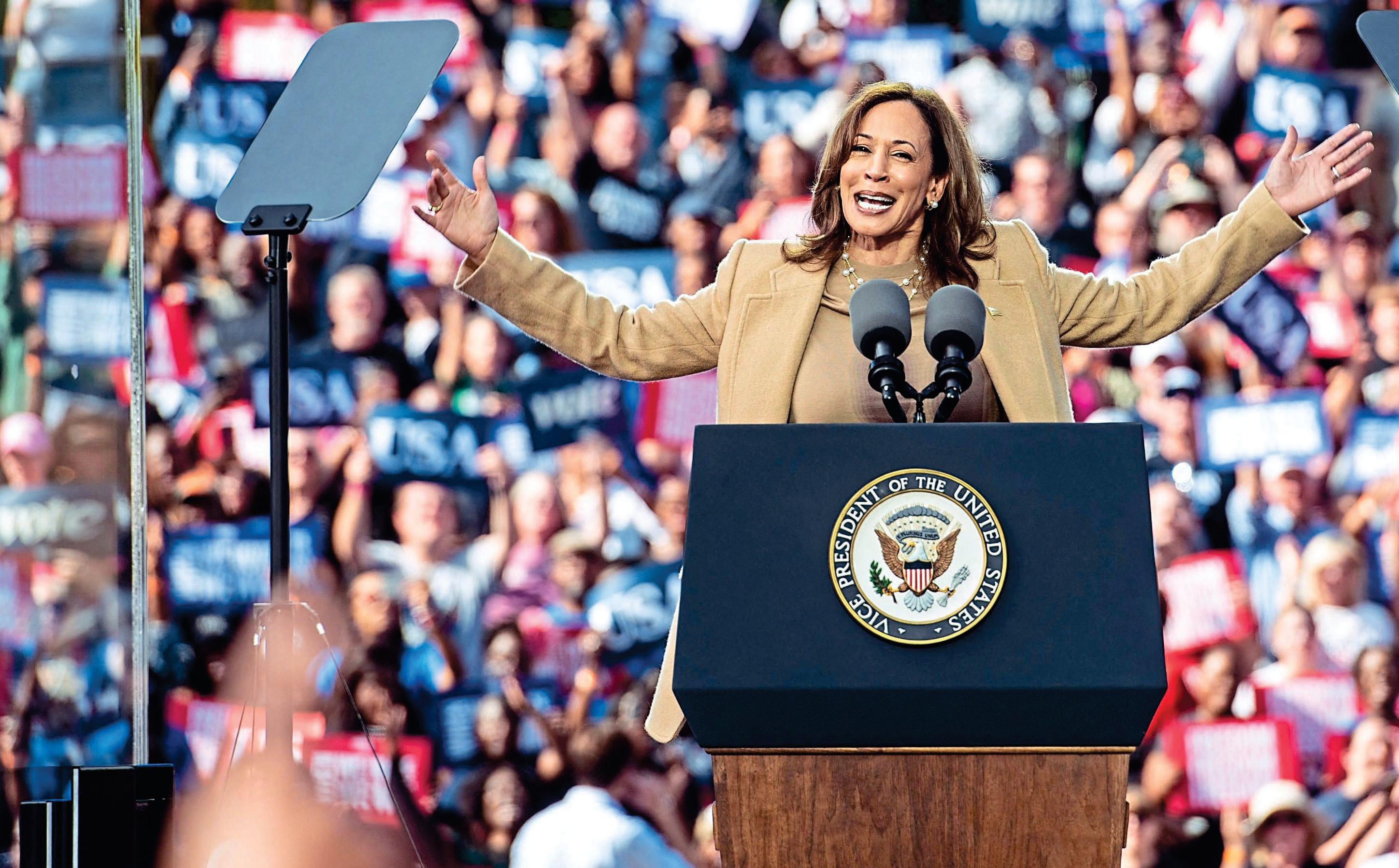 KAMALA CAMPAIGN PAID OFF STAR BOOSTERS