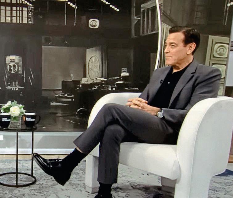 CLOONEY LIES LIKE A RUG!