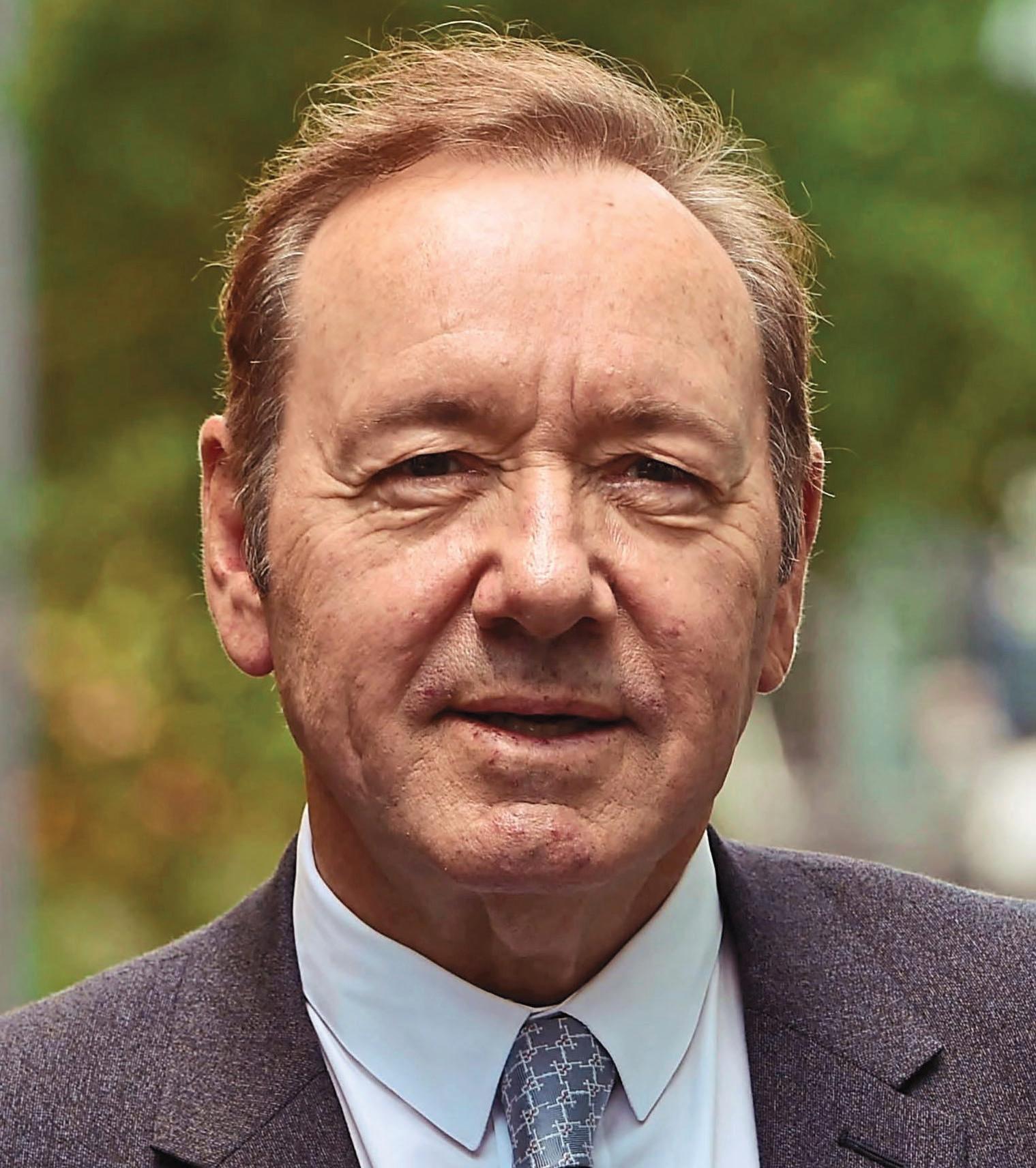 SPACEY PUTS A BETTER FACE ON COMEBACK