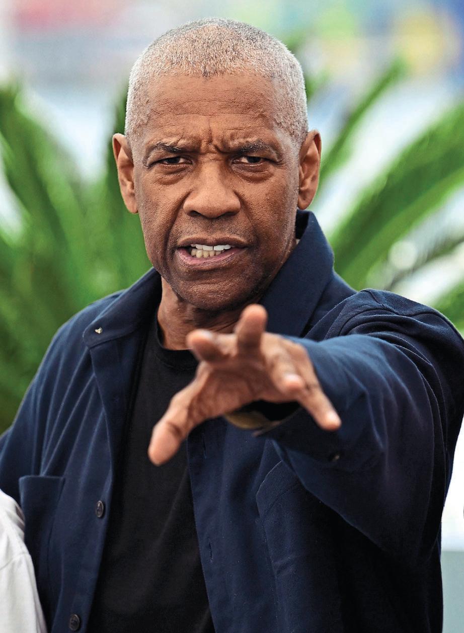 HAIR-TRIGGER DENZEL IS A MAN ON FIRE!