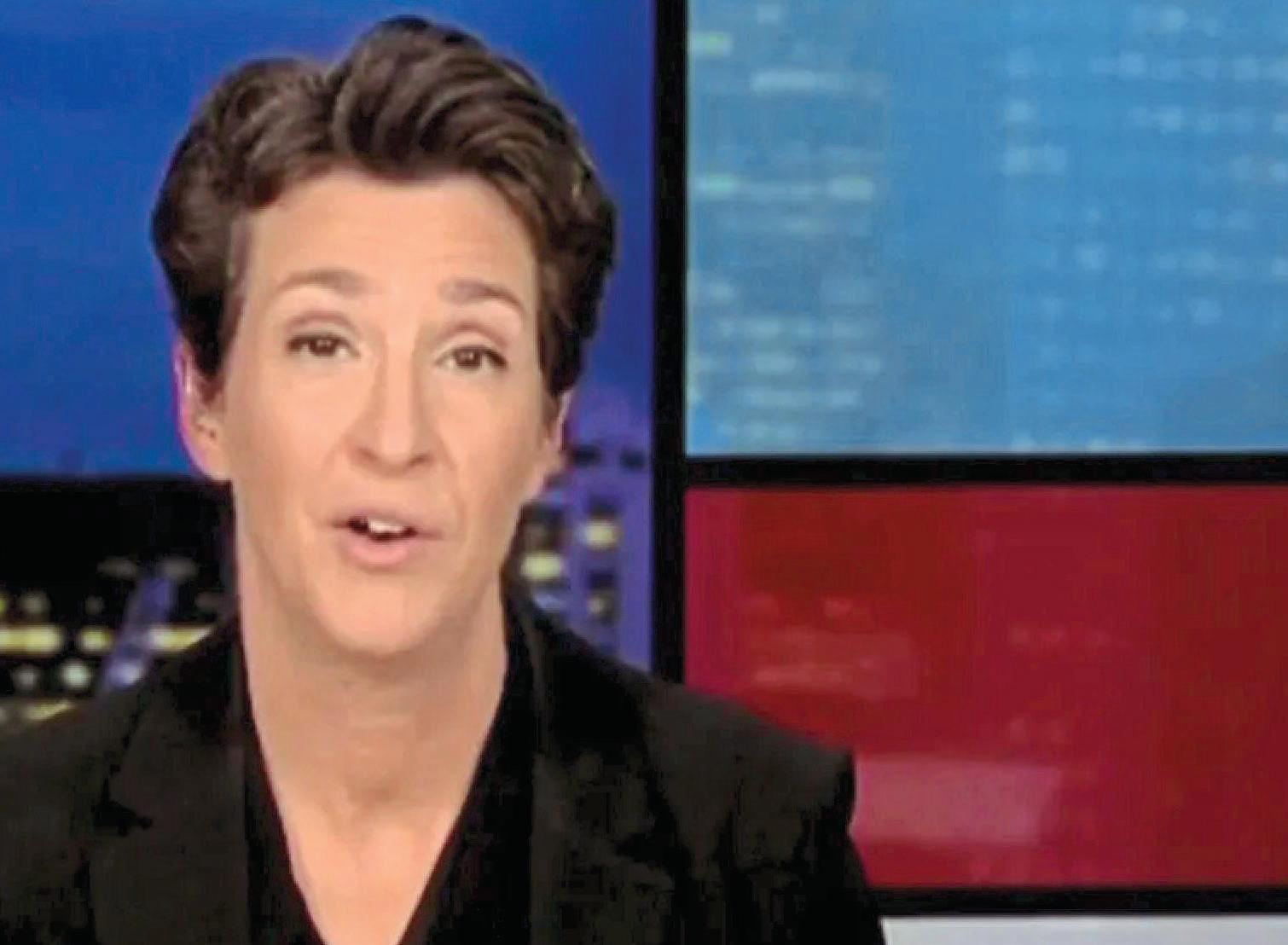 NO JOY FOR REID FROM EX-PAL MADDOW
