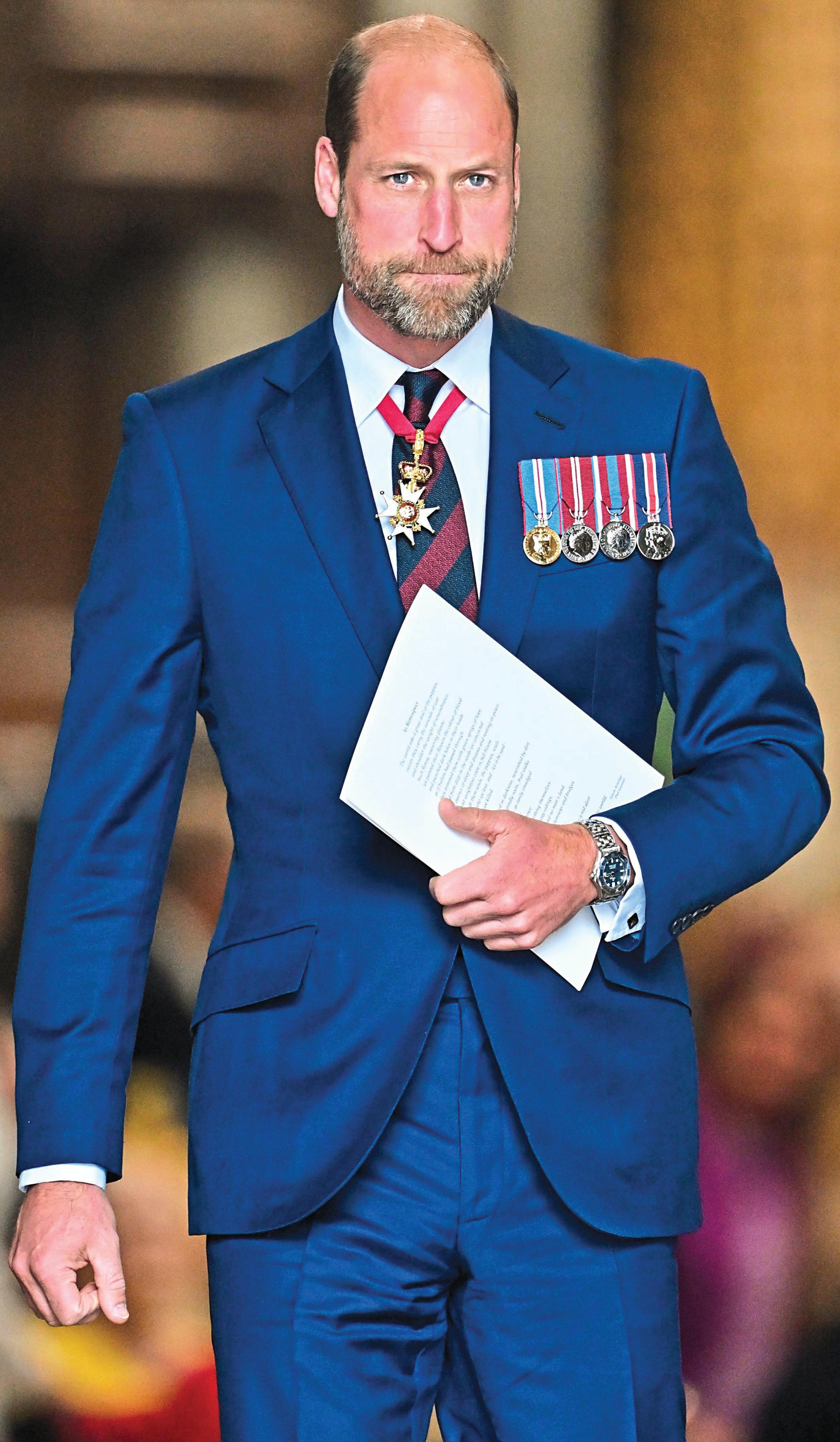 WILLIAM PLOTS TO TURN PALACE UPSIDE DOWN