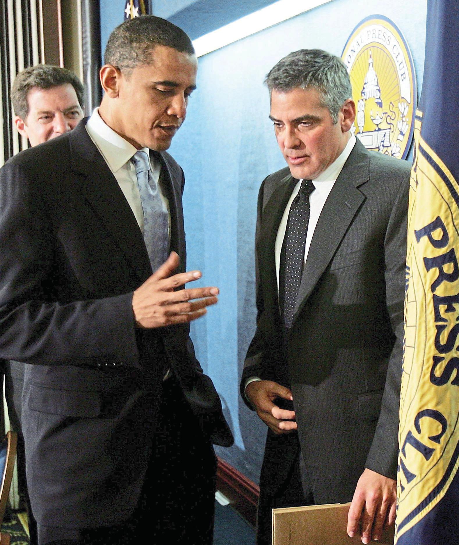 CLOONEY BETRAYS OBAMA!