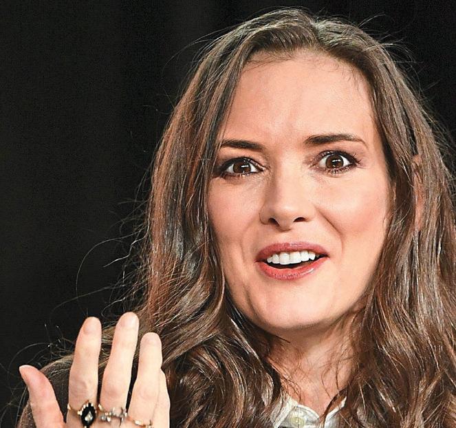 WINONA RYDER SAYS NO TO BOTOX!