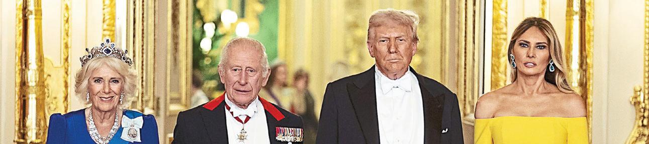 INSIDE THE TRUMPS' STATE VISIT