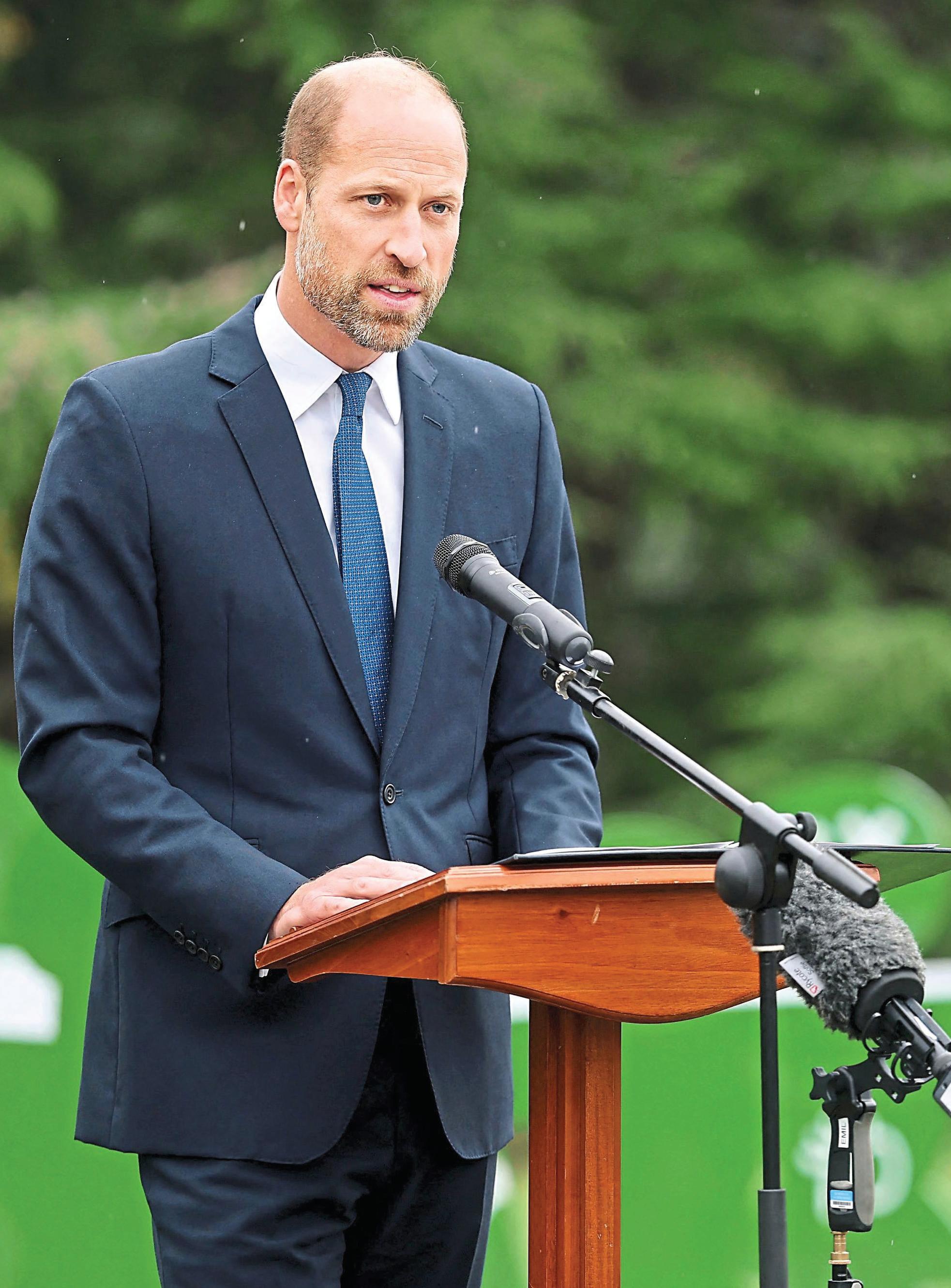 William TAKES CHARGE!