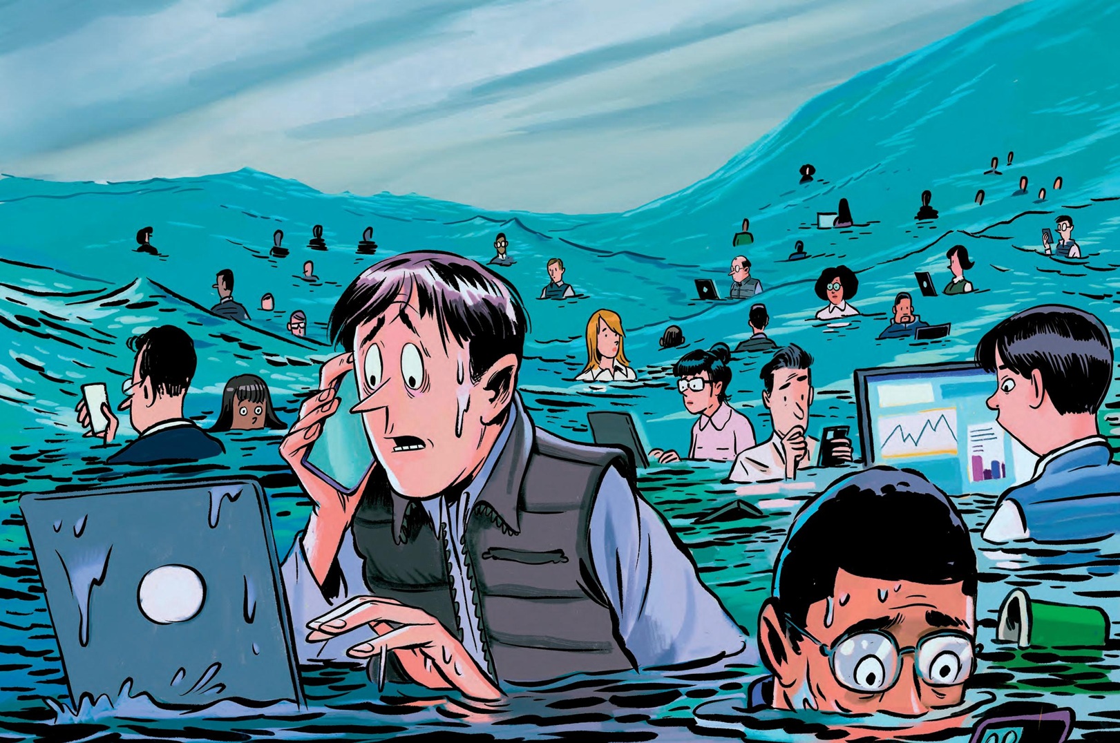 DEAD IN THE WATER