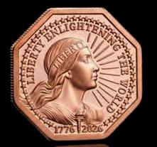 The Real Liberty Copper Coin