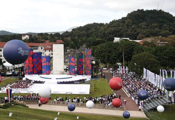 EL CANAL DE PANAMÁ CELEBRA EL 25º ANIVERSARIO DE SU TRANSFERENCIA A LA ADMINISTRACIÓN PANAMEÑA