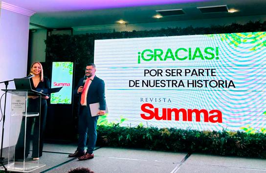 REVISTA SUMMA PREMIA LA SOSTENIBILIDAD Y EL LIDERAZGO EMPRESARIAL