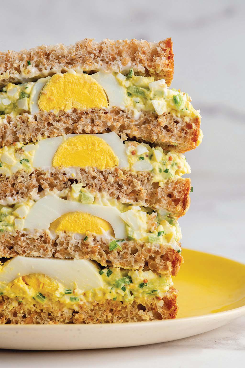 Ultimate egg-salad sandwich