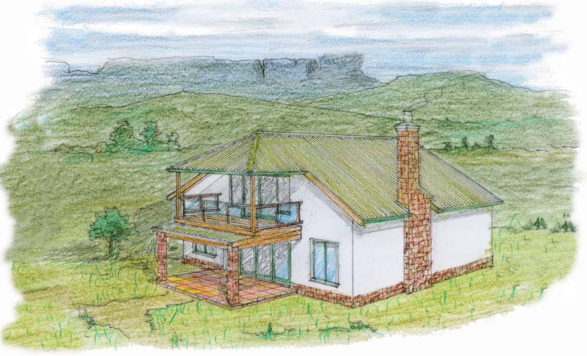 A compact 'granny flat' in the Berg