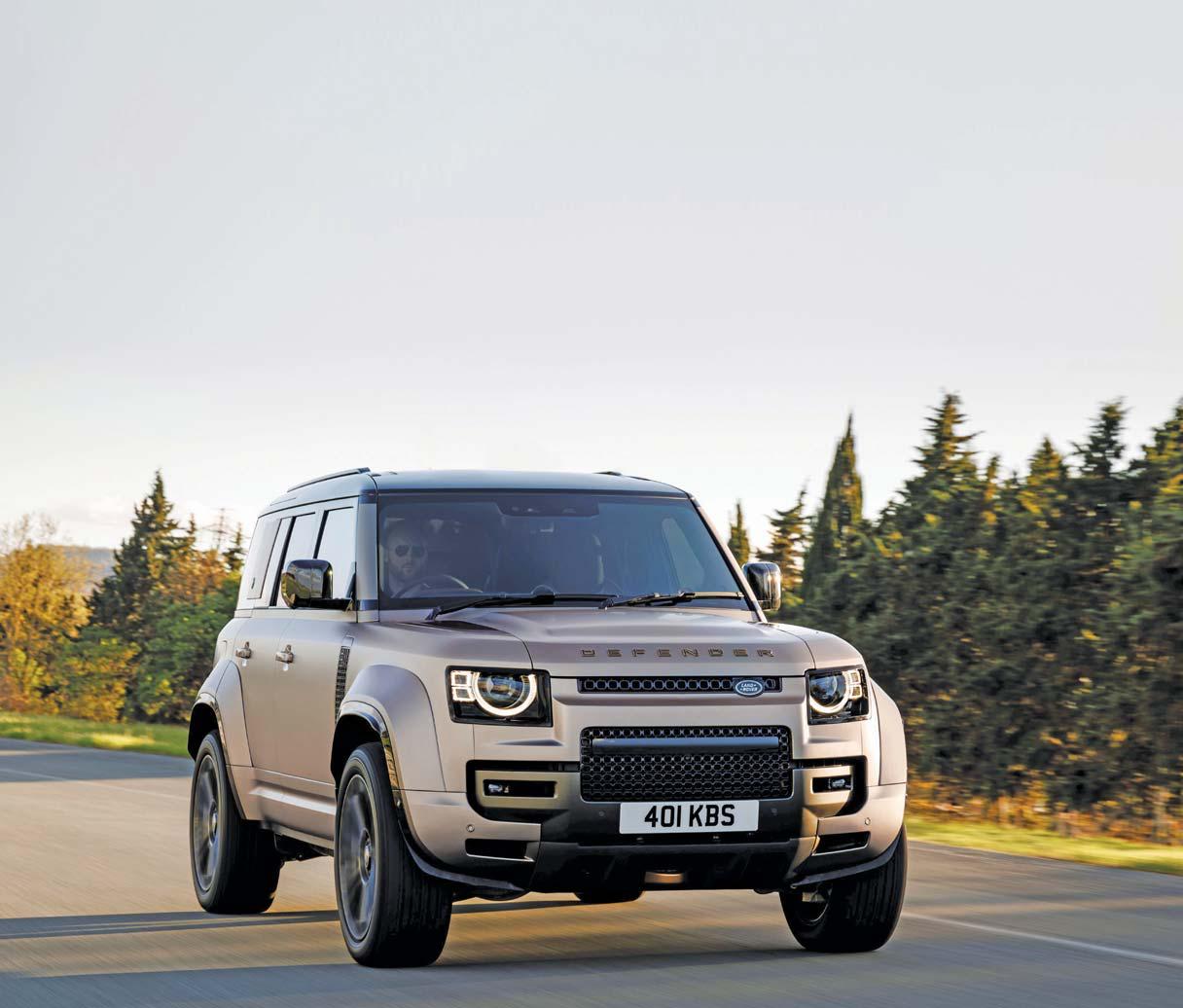 Special OCTA Black and Trophy Edition models keep the Defender fresh