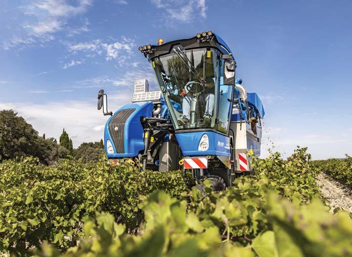 New Holland unveils the Braud 8.50L for faster, gentler grape harvesting
