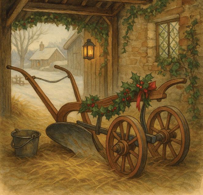 Early Christmas traditions in agriculture