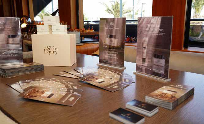 THE SKIN DIARY ARRIVES IN THE UAE