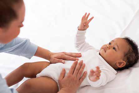 THE BENEFITS OF BABY MASSAGE