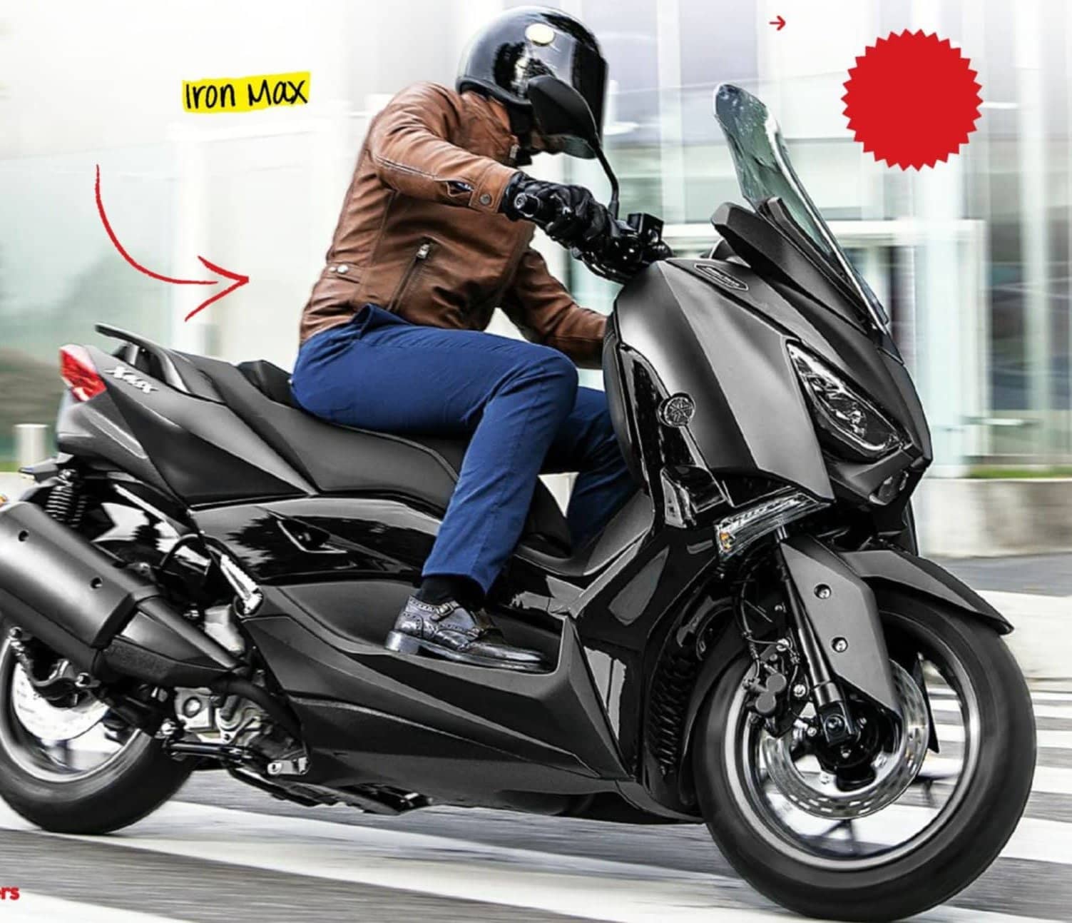 Yamaha X-Max 300 Iron Max - Deportivo Y Elegante