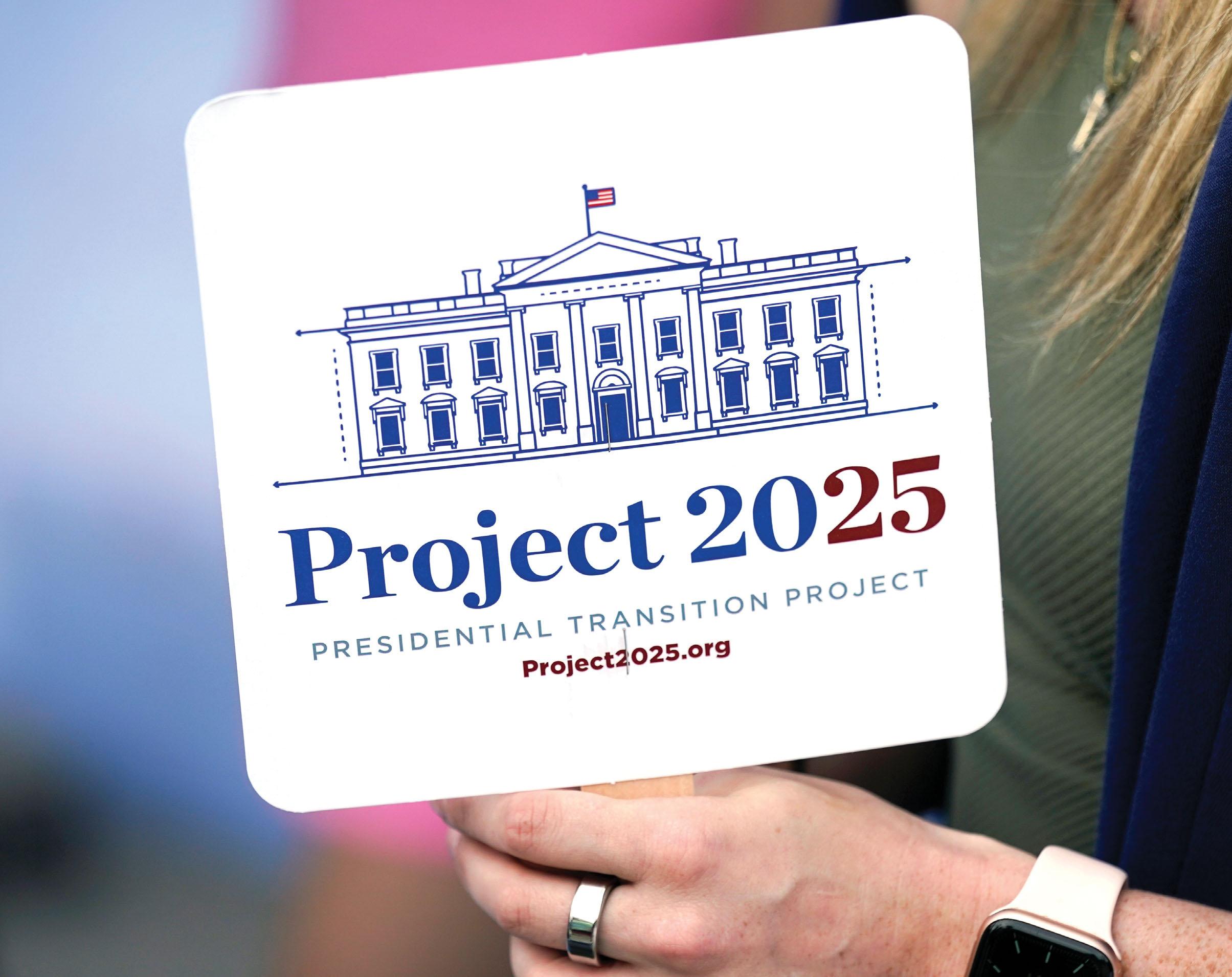 PROJECT 2025 A Blueprint for a Second Trump Administration