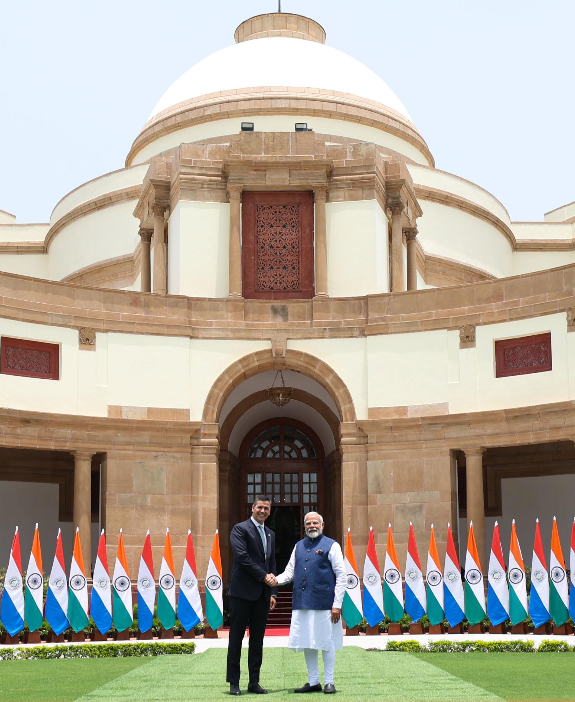 India and Paraguay Deepen Bilateral Ties During President Peña's First State Visit
