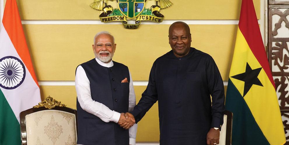 FIVE NATIONS, ONE MISSION India's Strategic Embrace of the Global South