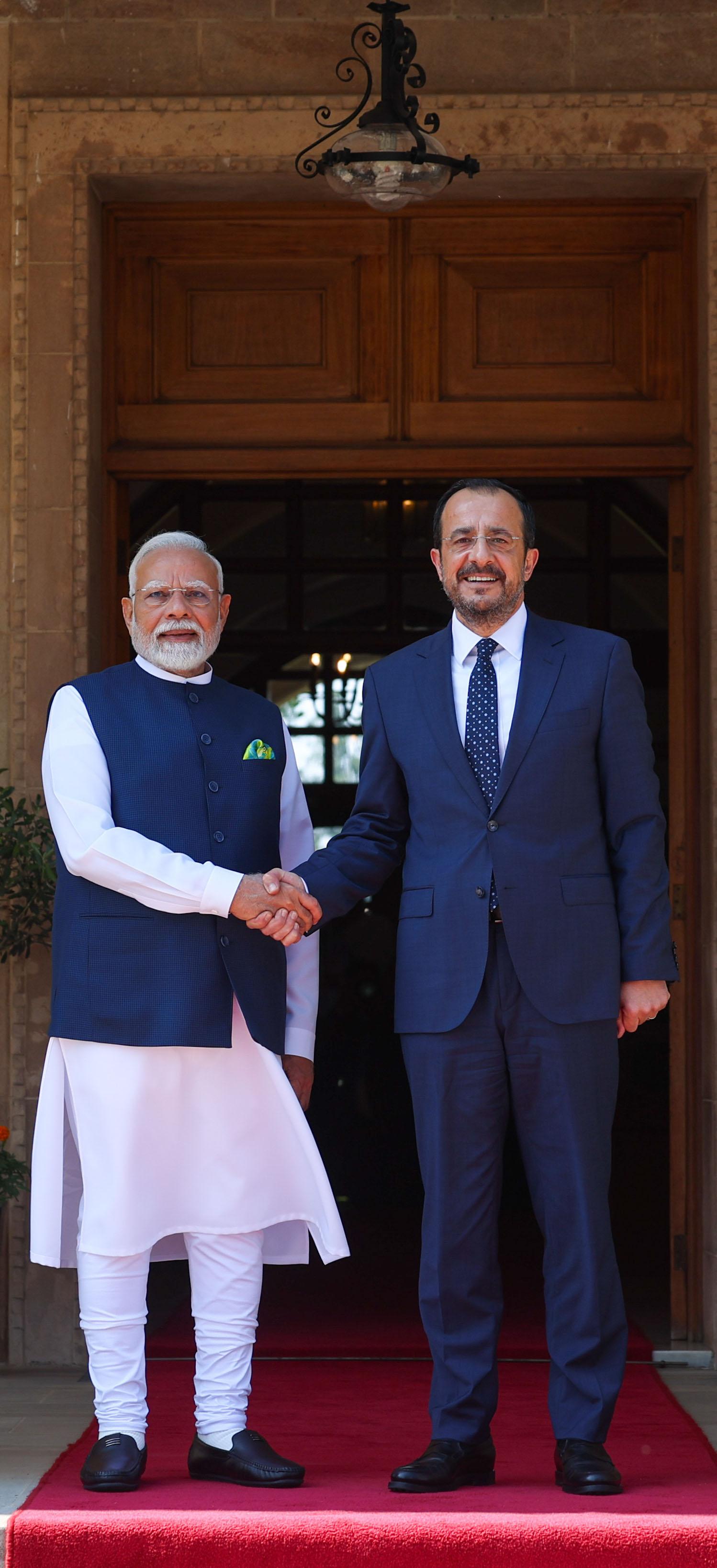 Modi's Cyprus Stop