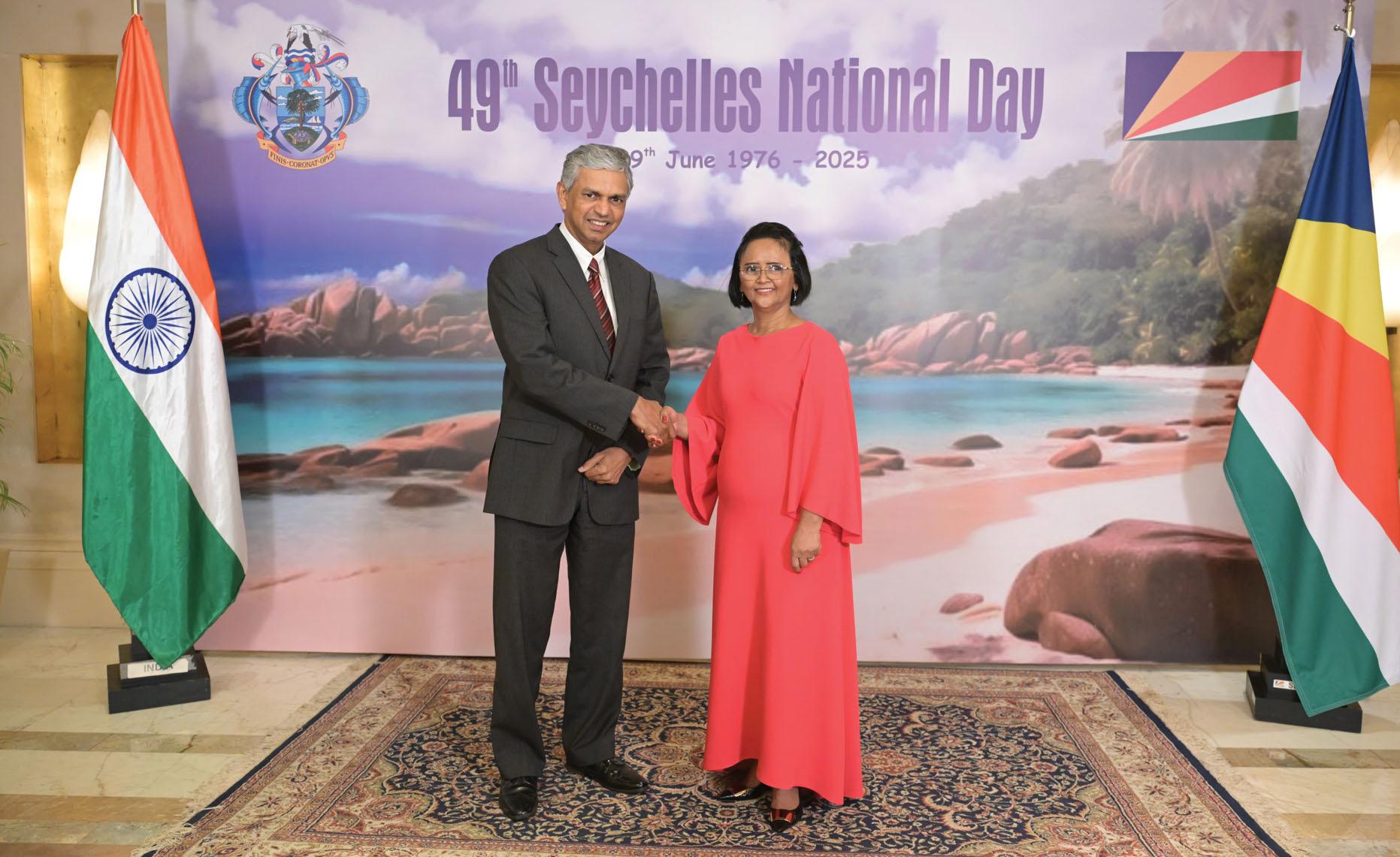 Seychelles Celebrates 49 Years of Independence with a Vibrant Reception in New Delhi