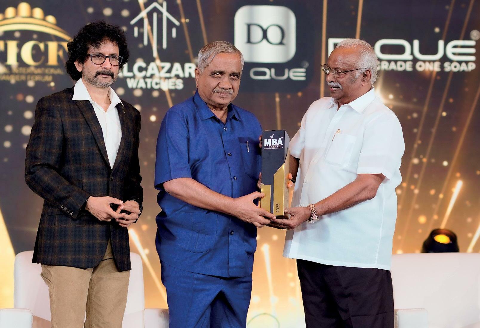 TRUCKING SUCCESS TO BILLIONS: DR. VIJAY SANKESHWAR HONOURED WITH THE 19TH MBA AWARD