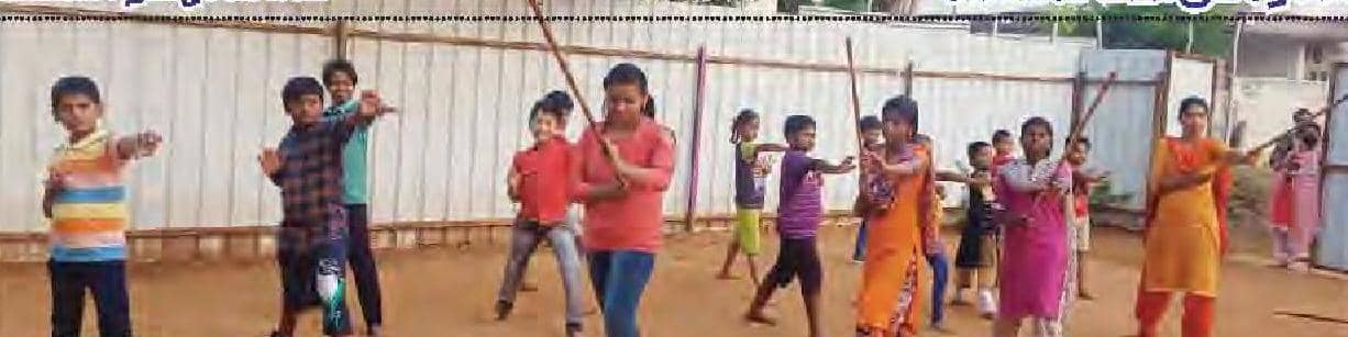 சிலம்பம் பெண்களின் பாதுகாப்பு வளையம்